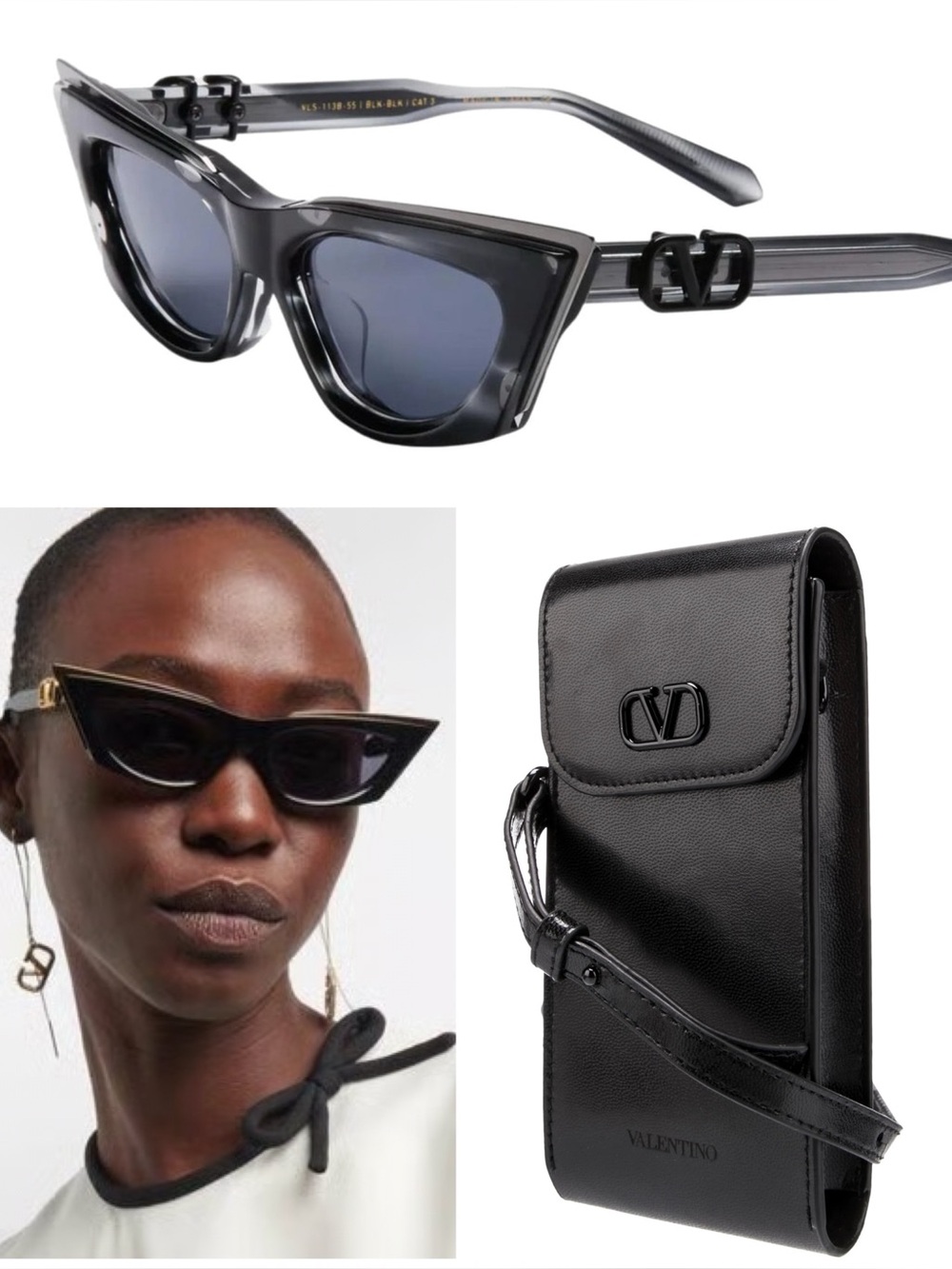Valentino ~ V GOLDCUT I VLS Sunglasses